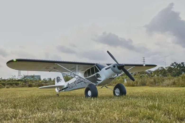 FMS FMS138P-REFV2Piper PA-18 Super Cub PNP - 130 cm - inkl. Reflex Gyro