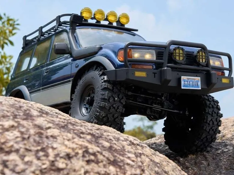 FMS FMS11061RSBU-PRToyota Land Cruiser 80 1:10 Pro blau - Crawler RS 2.4GHz