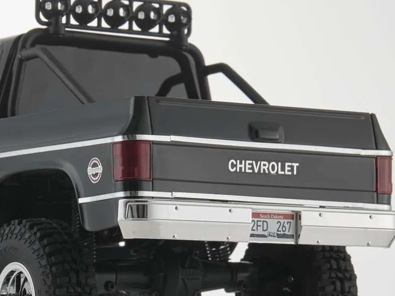FMS FMS12403RTRBKChevrolet K5 Blazer 4WD Crawler 1:24, 2.4GHz RTR, schwarz