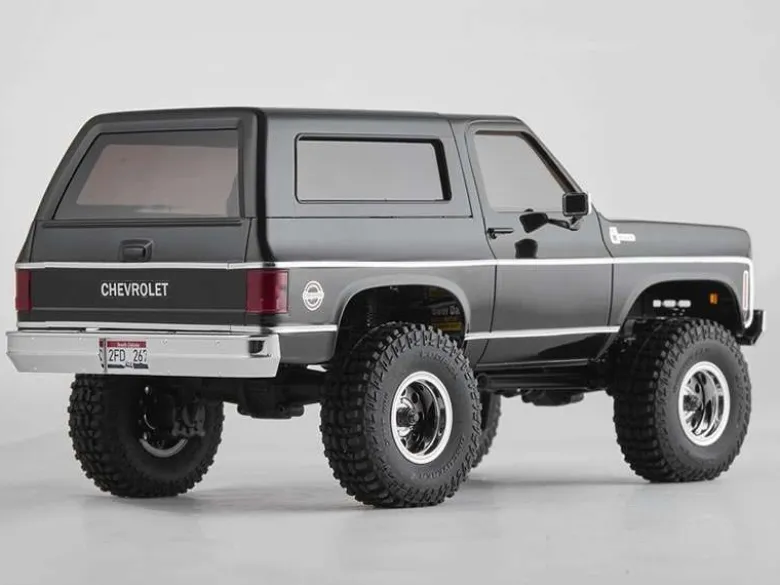 FMS FMS12403RTRBKChevrolet K5 Blazer 4WD Crawler 1:24, 2.4GHz RTR, schwarz