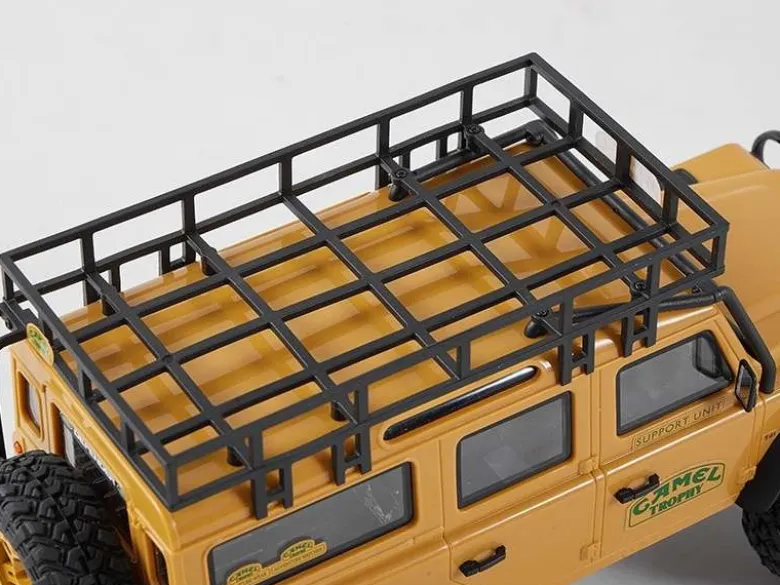FMS FMS12482RTRYLFCX24M Land Rover Defender 110 1:24 Camel Trophy Edition RTR