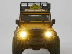FMS FMS12482RTRYLFCX24M Land Rover Defender 110 1:24 Camel Trophy Edition RTR