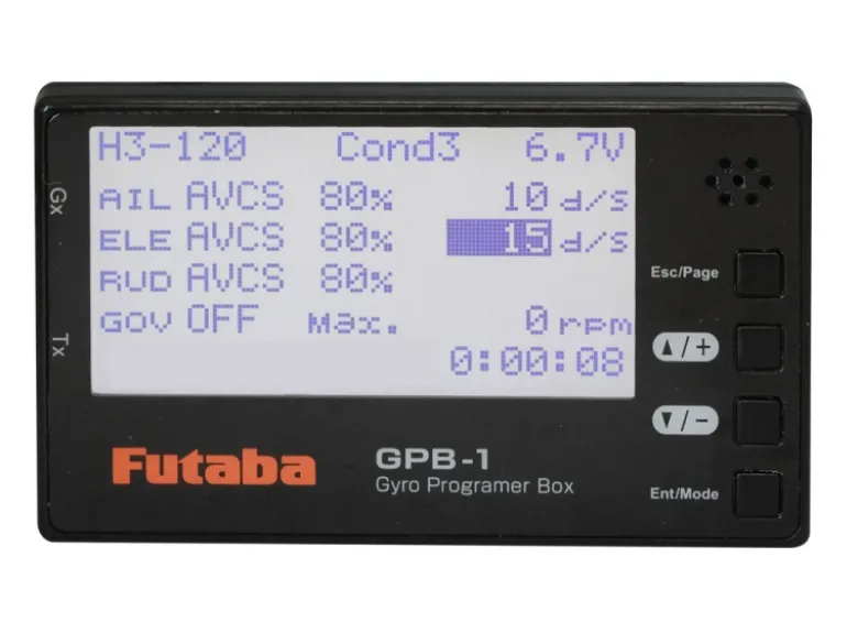 Futaba FPCGY770RGPB1CGY770R Kreiselempfänger mit GPB-1 Programmer