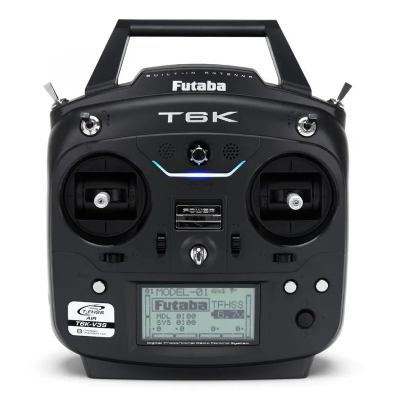 Futaba FP05003170-3T6K-V3S Mode-1 Fernsteuerung, mit Empfänger R3008SB T-FHSS