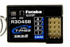 Futaba 01000502R304SB 2,4GHz T-FHSS Empfänger mit Telemetrie und S.BUS2