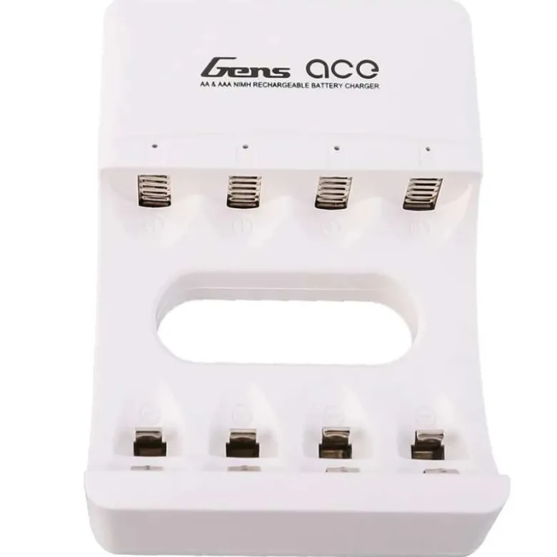 Gens ace C704A2AA & AAA NiMh Ladegerät für wiederaufladbare Batterien