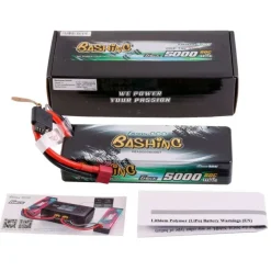 Gens ace GEA502S60DGTBashing LiPo Akku 7.4V 5000mAh 60C 2S1P Hardcase T-Plug