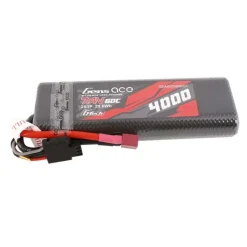 Gens ace GEA402S60DGTLiPo Akku 7,4V 4000mAh 60C 2S1P Stick Pack - T-Stecker passend für Tamiya Chassis