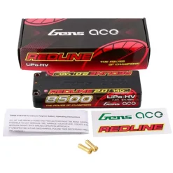 Gens ace GEA85002S14D5Redline Lipo HV 2.0 Series 8500mAh 7.6V 140C 2S1P Hardcase