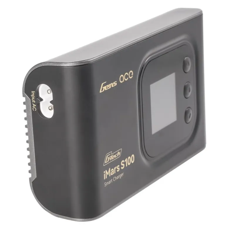 Gens ace GEAS100-EBiMars S100 G-Tech AC Balance RC Akku Ladegerät, schwarz AC-100-240V