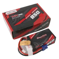 Gens ace GEA8502S60E2LiPo Akku 850mAh 7.4V 2S1P 60C, mit EC2-Stecker