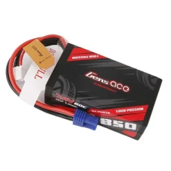 Gens ace GEA8502S60E2LiPo Akku 850mAh 7.4V 2S1P 60C, mit EC2-Stecker