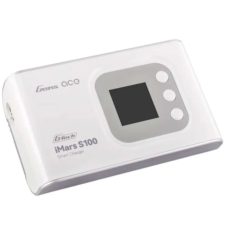 Gens ace GEAS100-EWiMars S100 G-Tech AC Balance RC Akkuladegerät, Weiß AC-100-240V