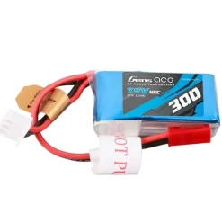 Gens ace GEA3002S45JSTLiPo-Akku 300 mAh 7,4 V 45 C 2S1P mit JST-SYP-Stecker