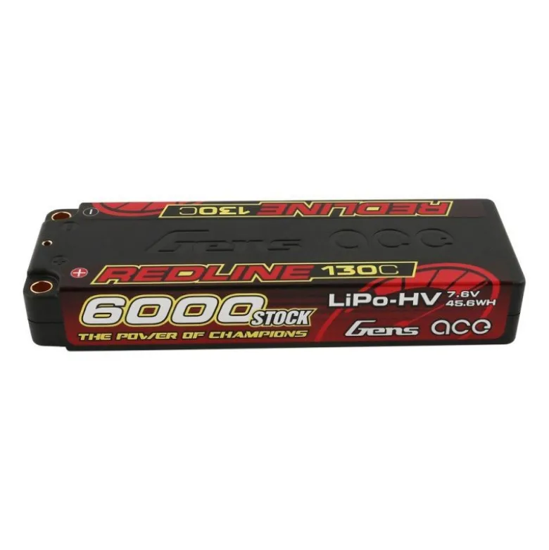 Gens ace GEA60002S13L5LiPo Akku 6000mAh 7.6V 130C 2S2P HardCase 57# HV