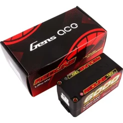Gens ace GEA60004S13SRedline HV LiPo Akku 4S2P 6000mAh 15.2V 130C, Shorty 5mm
