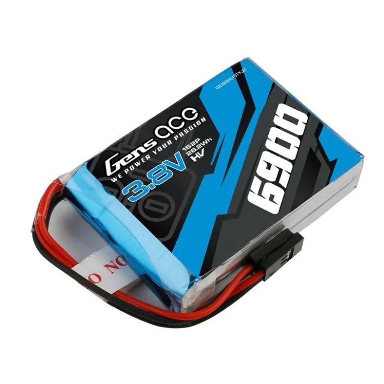 Gens ace GEA69001STXJRLiPo Senderakku 1S2P 6900mAh 3.8V für Graupner MX10, MX12