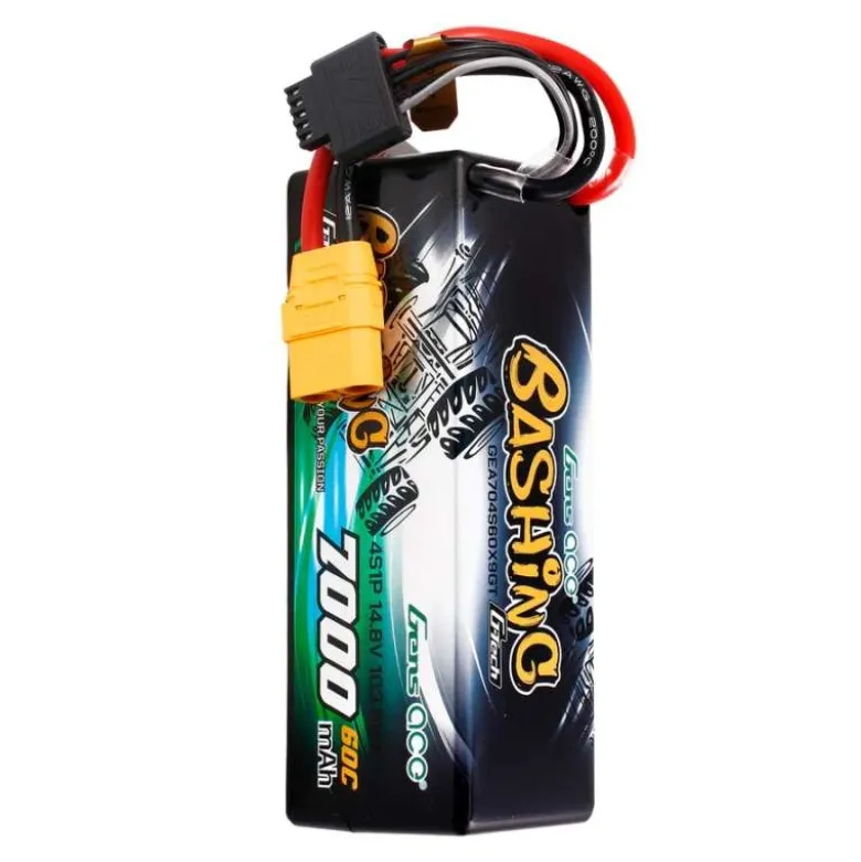 Gens ace GEA704S60X9GTG-Tech LiPo-Akku 7000mAh 14.8V 60C 4S1P, mit XT90-Stecker