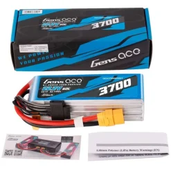 Gens ace GEA376S60X9GTG-Tech 3700 mAh 22,2 V 60 C 6S1P Lipo Akku mit XT90-Stecker