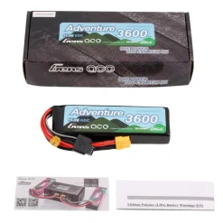 Gens ace GEA363S60X6LGTAdventure G-Tech LiPo-Akku HV 3600mAh 3S 60C, XT60