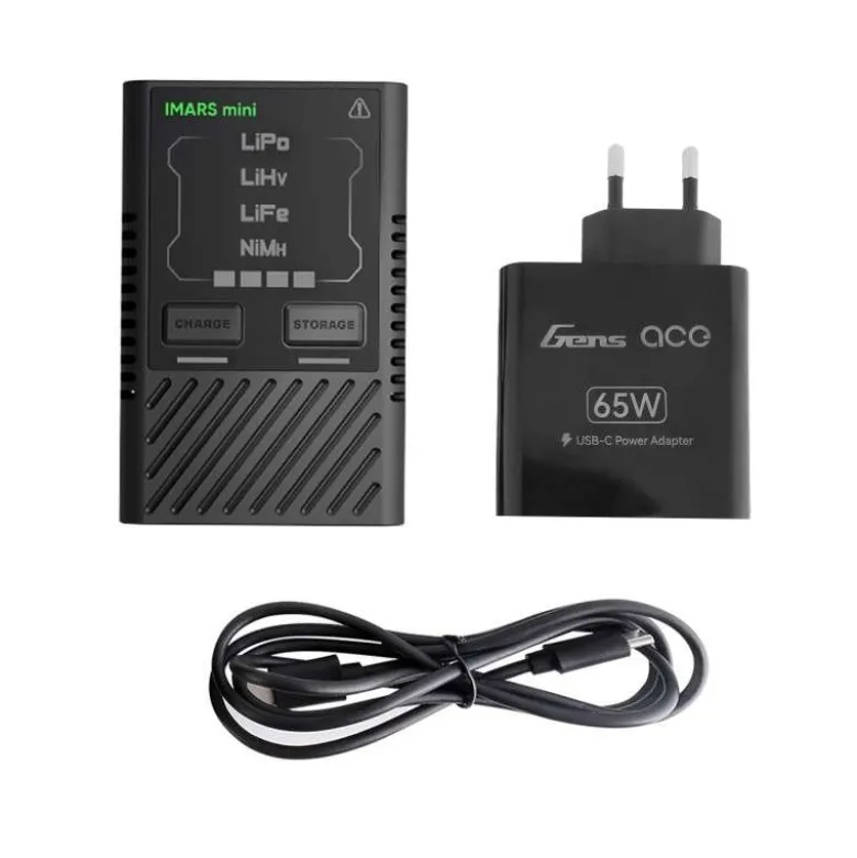 Gens ace GEA60WE1IMARS mini G-Tech USB-C Smart Ladegerät 2-4S 60W + Netzteil