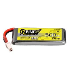 Gens ace TAA5001S95BTTattu R-Line LiPo Akku 3,7V 500mAh 95C 1S1P, BT2.0 Stecker