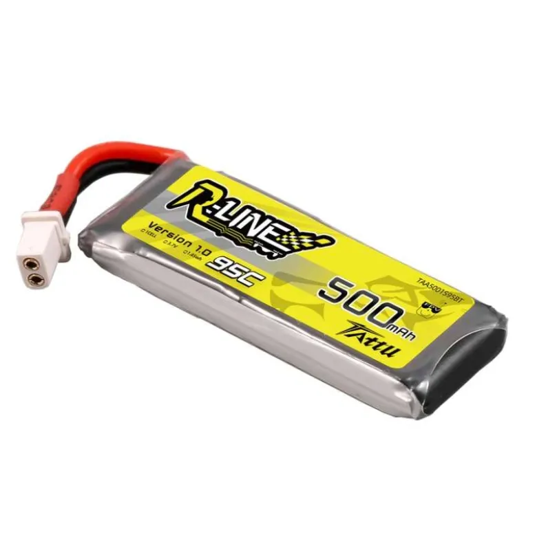Gens ace TAA5001S95BTTattu R-Line LiPo Akku 3,7V 500mAh 95C 1S1P, BT2.0 Stecker