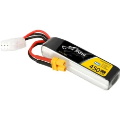 Gens ace TAA4502S95X3LTattu LiPo-Akku HV 2S 450mAh 95C 7,6V Longpack, XT30-Stecker