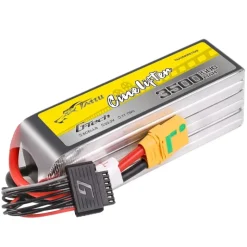 Gens ace TAA35006S15X9Tattu LiPo Akku 22.2V 3500mAh 150C 6S1P, Softcase XT90 Konzipiert für den 'Cinelifter X8'
