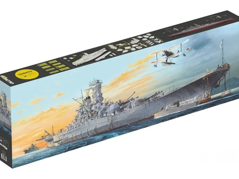 Glow2B 5058052000YAMATO Battleship PREMIUM Bausatz in 1:200