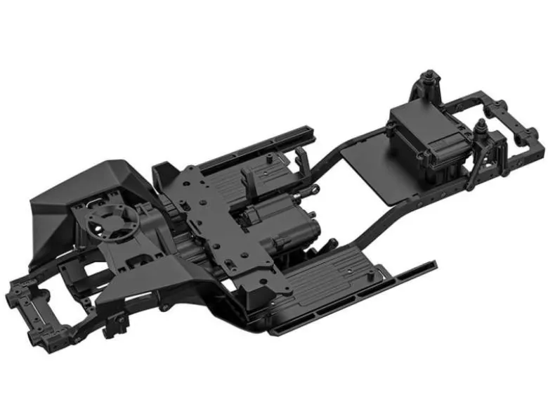 Gmade GM57014GS02F 4WD Spider Portal TS Rock Crawler 1:10 Bausatz Karosserie unlackiert