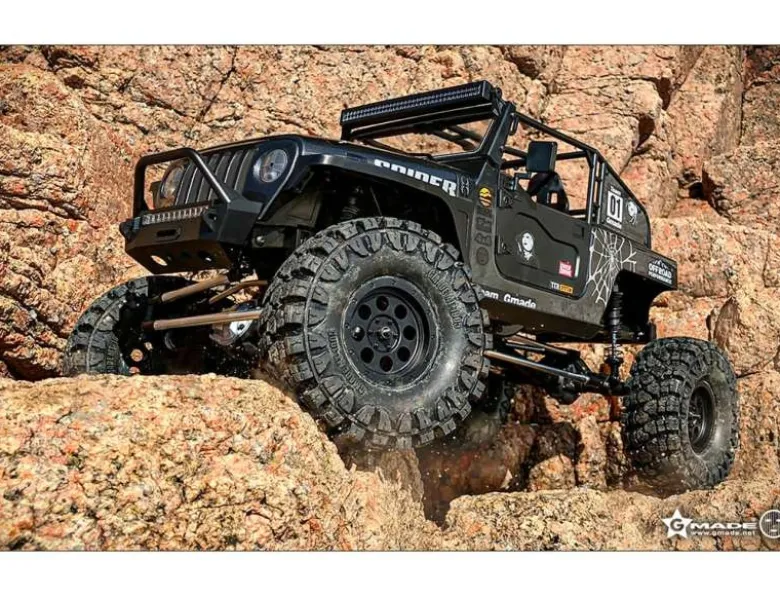 Gmade GM57014GS02F 4WD Spider Portal TS Rock Crawler 1:10 Bausatz Karosserie unlackiert