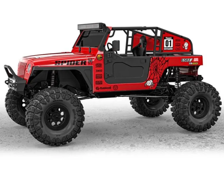 Gmade GM57014GS02F 4WD Spider Portal TS Rock Crawler 1:10 Bausatz Karosserie unlackiert