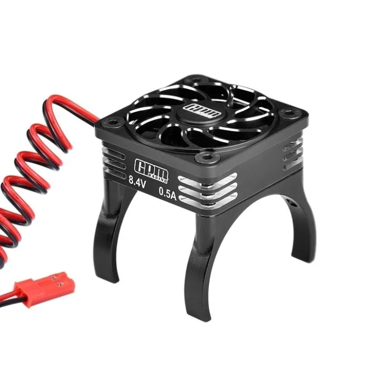 GPM XRTM018FANV1BKHighSpeed Lüfter mit Alu-Halter 36mm - schwarz Traxxas Mini Maxx/XRT/Slash/Rally & Jato 4x4