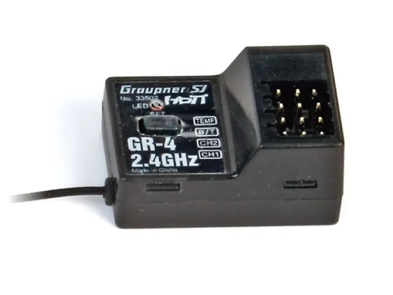 Graupner 33502GR-4 HoTT 2.4 GHz 2-Kanal Empfänger