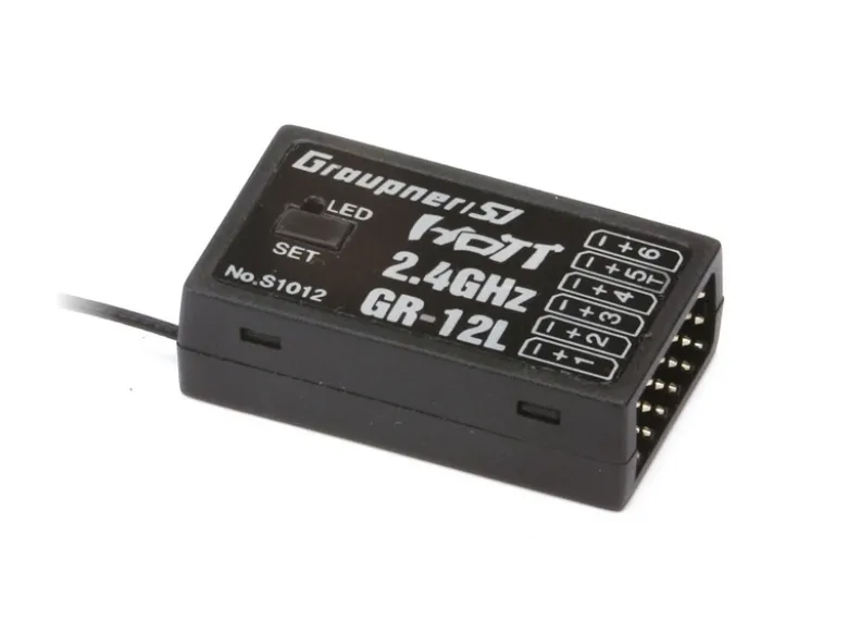 Graupner S1012GR-12L HoTT 2.4 GHz 6-Kanal Empfänger