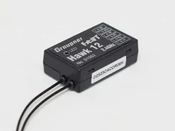 Graupner S1052Hawk-12 HoTT - 2.4 GHz Empfänger, 6 Kanal
