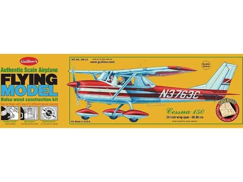 Guillow's gu309Cessna 150 Balsabausatz