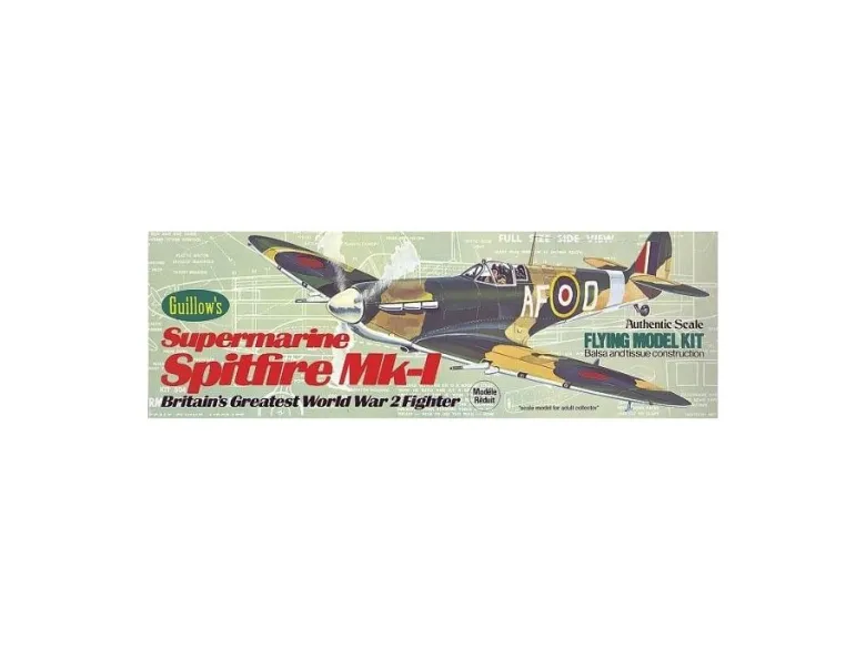Guillow's gu504Guillow's Supermarine Spitfire Balsabausatz 419mm