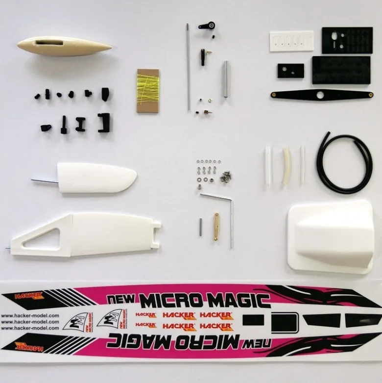 Hacker Model HCB2550ANew Micro Magic 2020 Segelyacht ARTR