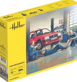 Heller 82755Automechaniker Set 1 Figuren Plastikbausatz in 1:24