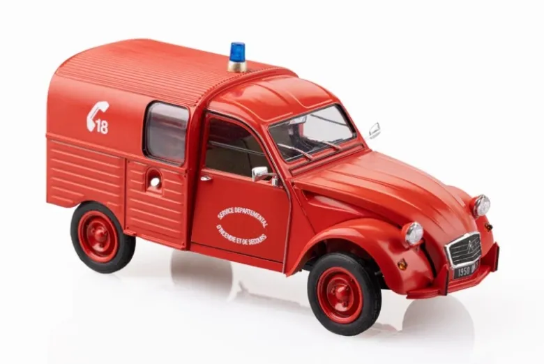 Heller 82701Citroen 2CV AZU-B 250 Fourgonnette Plastikbausatz in 1:24