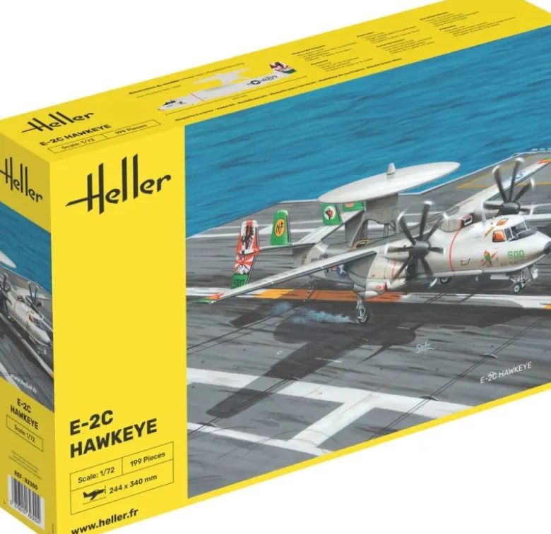 Heller 82300Frühwarnflugzeug 'E-2C Hawkeye' Plastikbausatz in 1:72