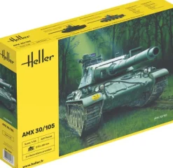 Heller 81137Kampfpanzer 'AMX 30/105' Plastikbausatz in 1:35