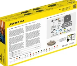 Heller 81126Kampfpanzer 'Leopard 1A4' Plastikbausatz in 1:35