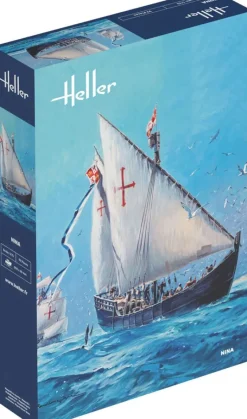 Heller 80815Karavelle 'Nina' Christoph Kolumbus Plastikbausatz in 1:75