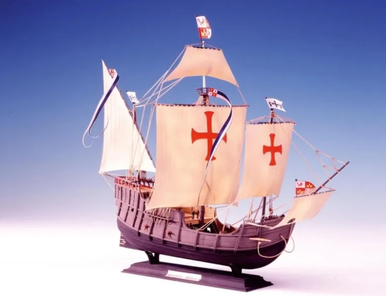 Heller 80865Karavelle 'Santa Maria' C. Kolumbus Plastikbausatz in 1:75