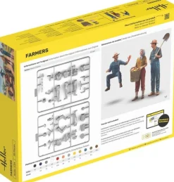 Heller 82752Landwirte Figuren Plastikbausatz in 1:24