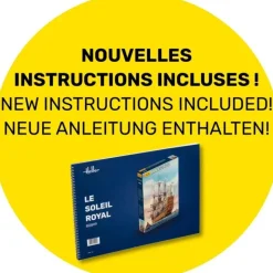 Heller 80899Linienschiff 'Soleil Royal' Plastikbausatz in 1:100