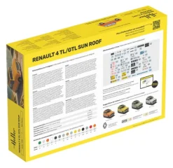 Heller 82704Renault 4 TL/GTL Sun Roof Plastikbausatz in 1:24